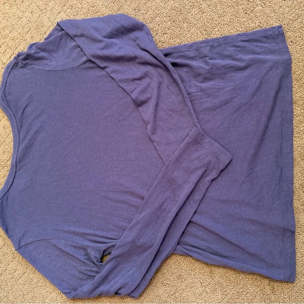 Onno women’s purple long sleeve size large - Picture 7 of 7